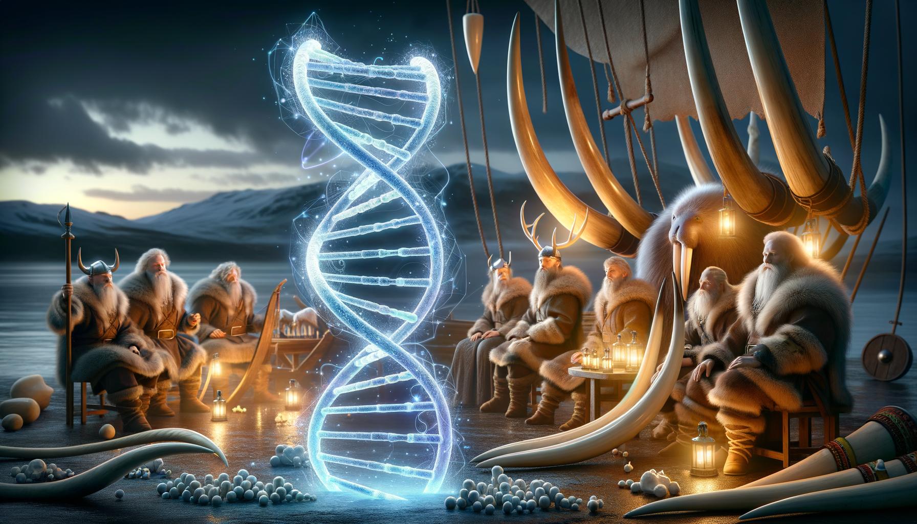 Antico DNA di tricheco svela i misteri del commercio di avorio dei Vichinghi