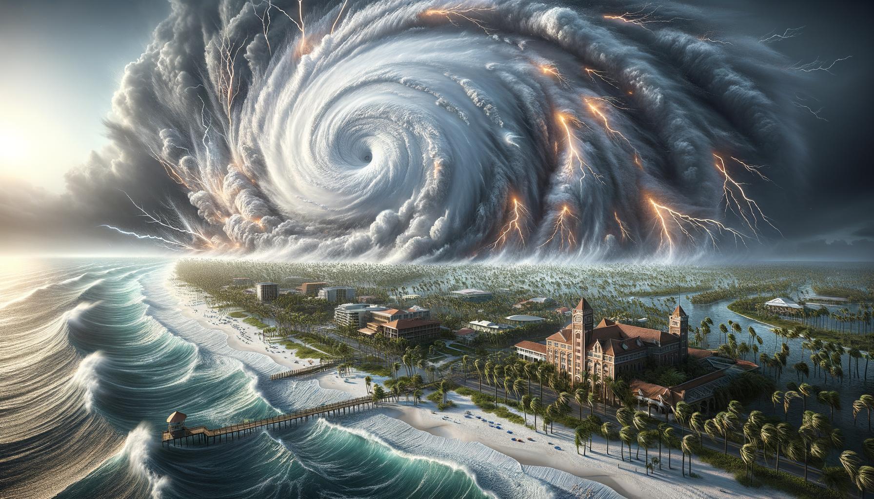 Il grande uragano Helene accelera verso la Florida