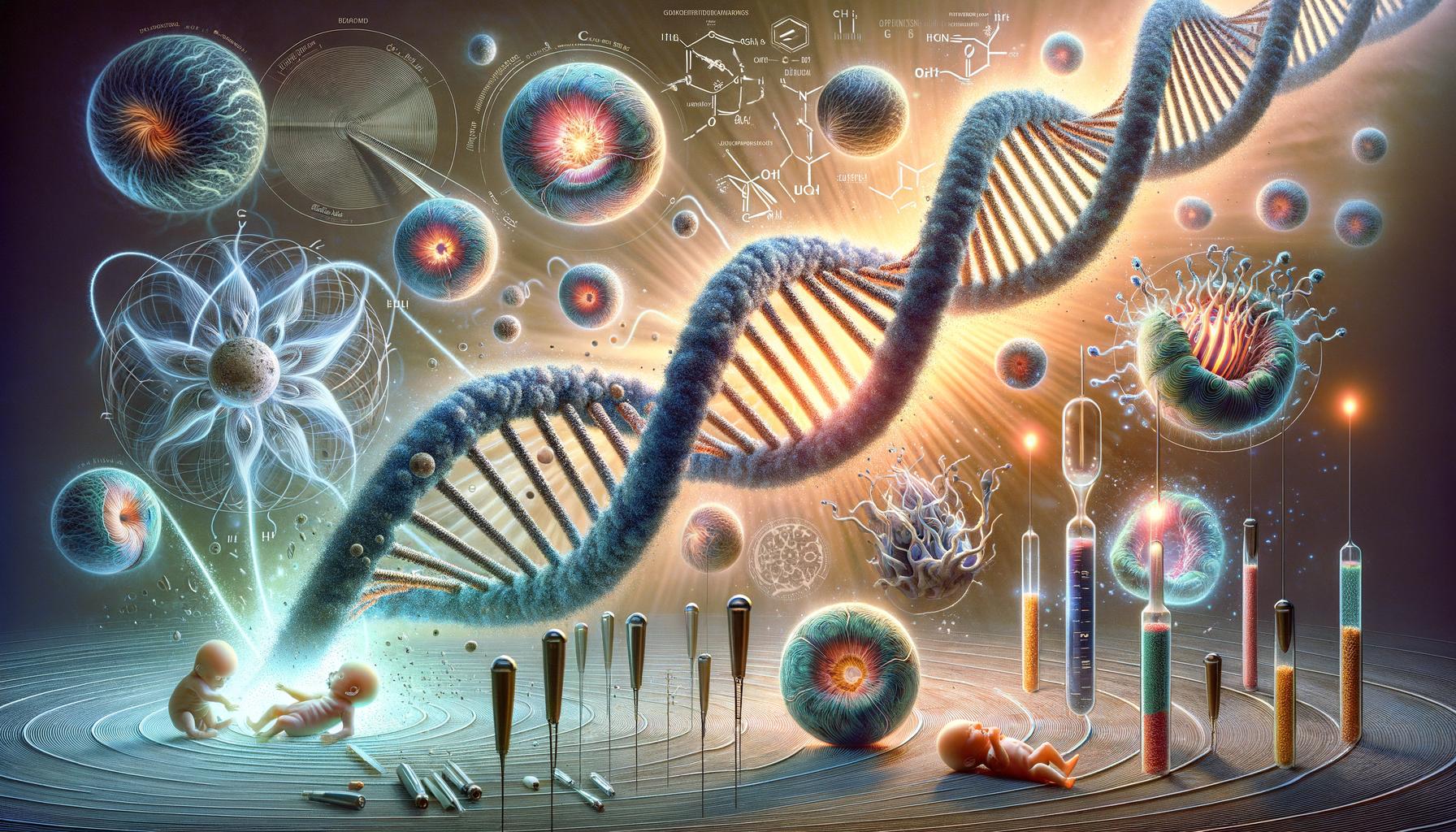 La replicazione del DNA negli embrioni precoci sfida le aspettative