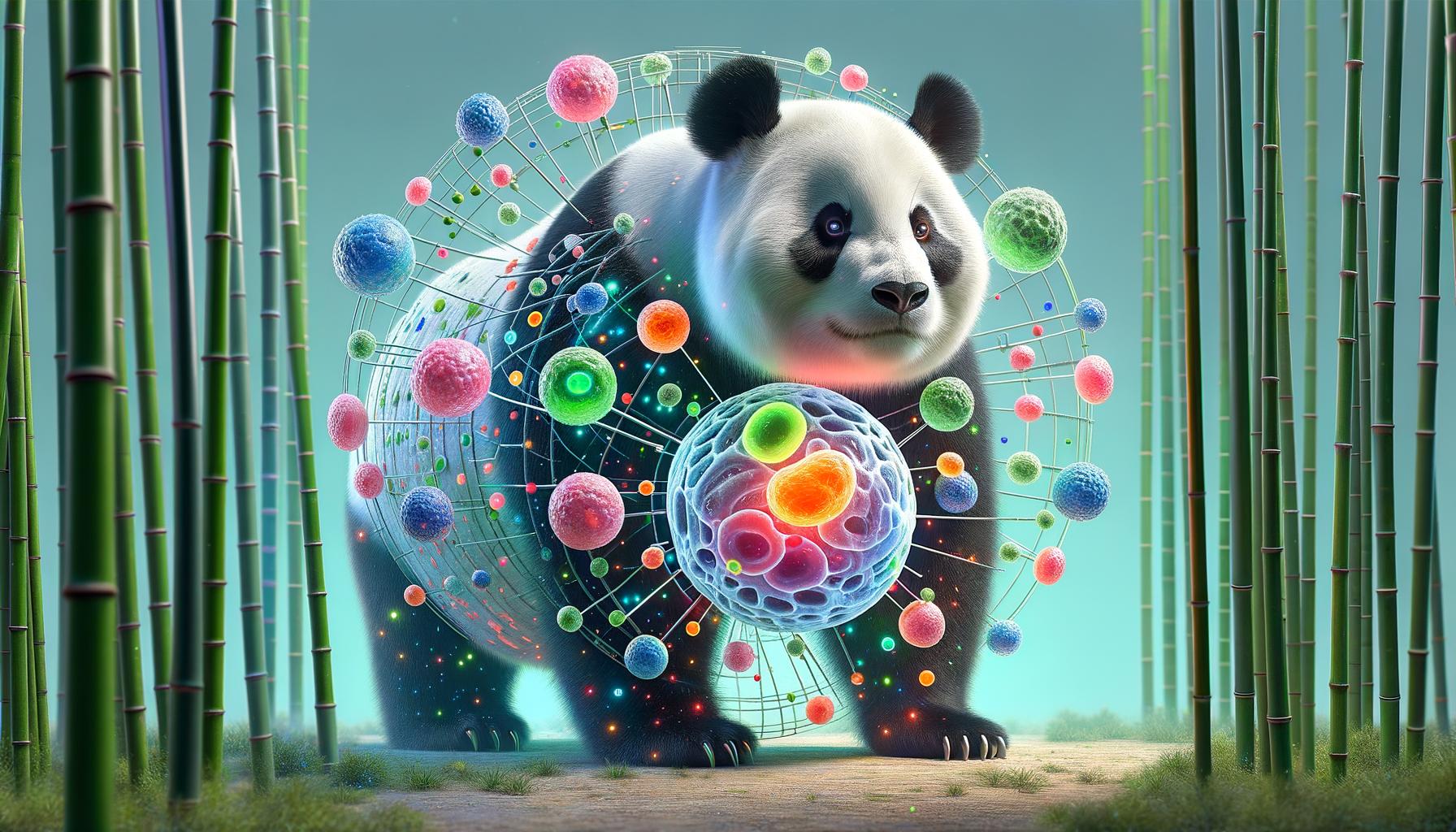 Le bellissime cellule staminali del panda gigante potrebbero salvare la specie