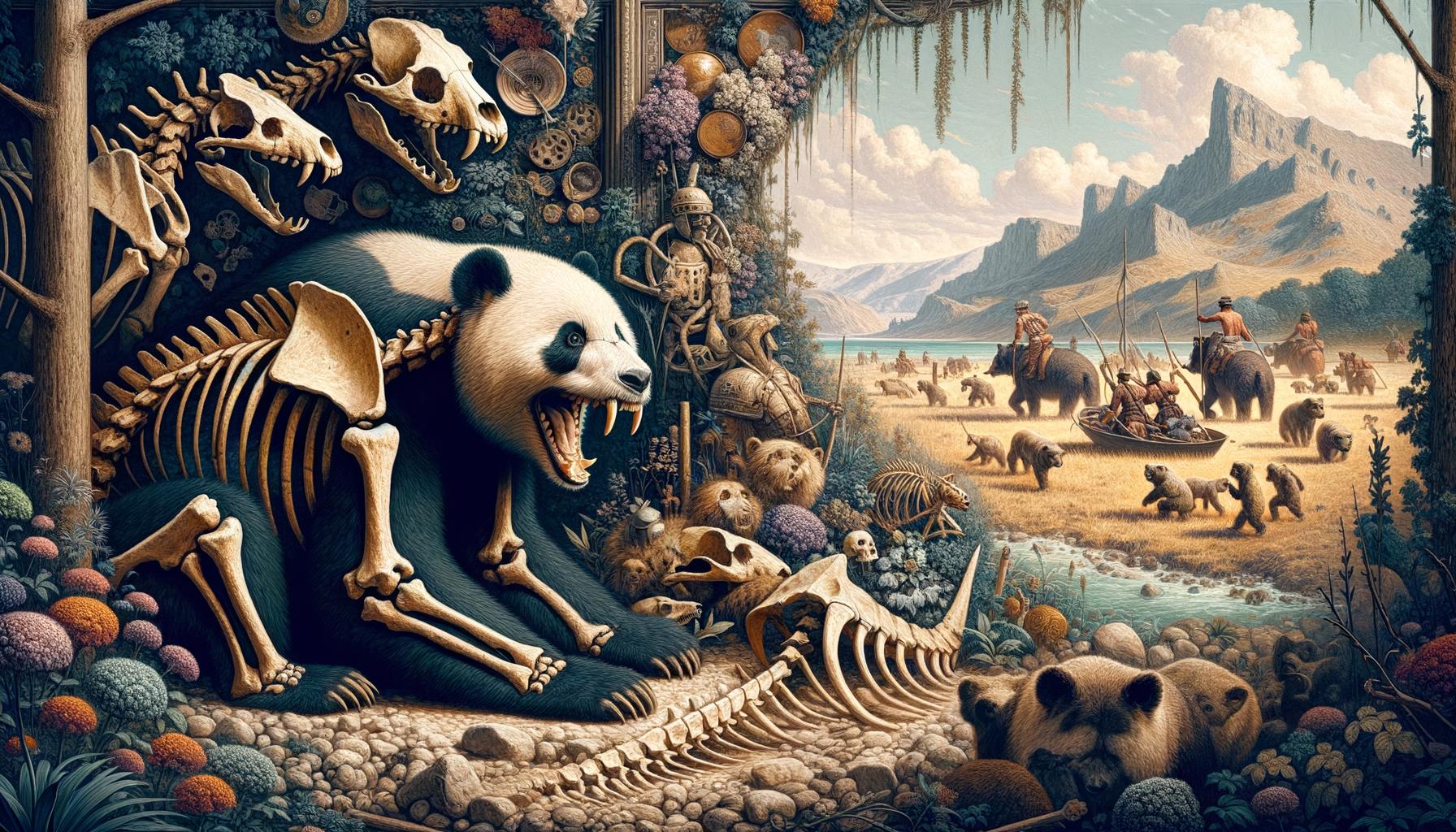 Fossile di panda antico scoperto. Vivevano in Europa e mangiavano carne